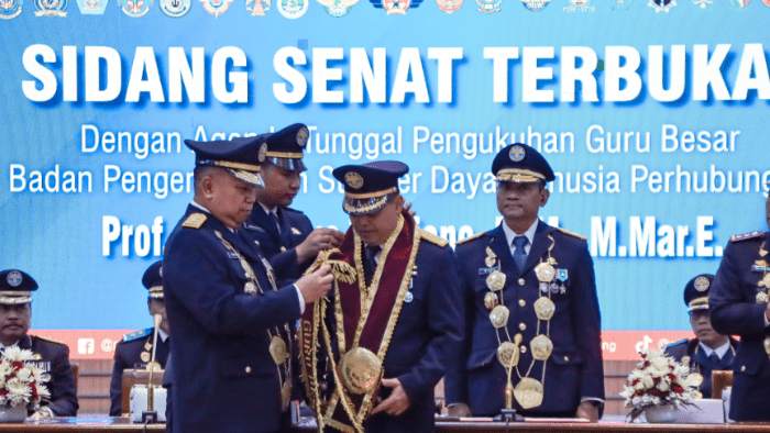 BPSDMP Kukuhkan Guru Besar