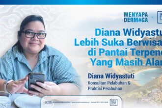 Diana Widyastuti suka berenang