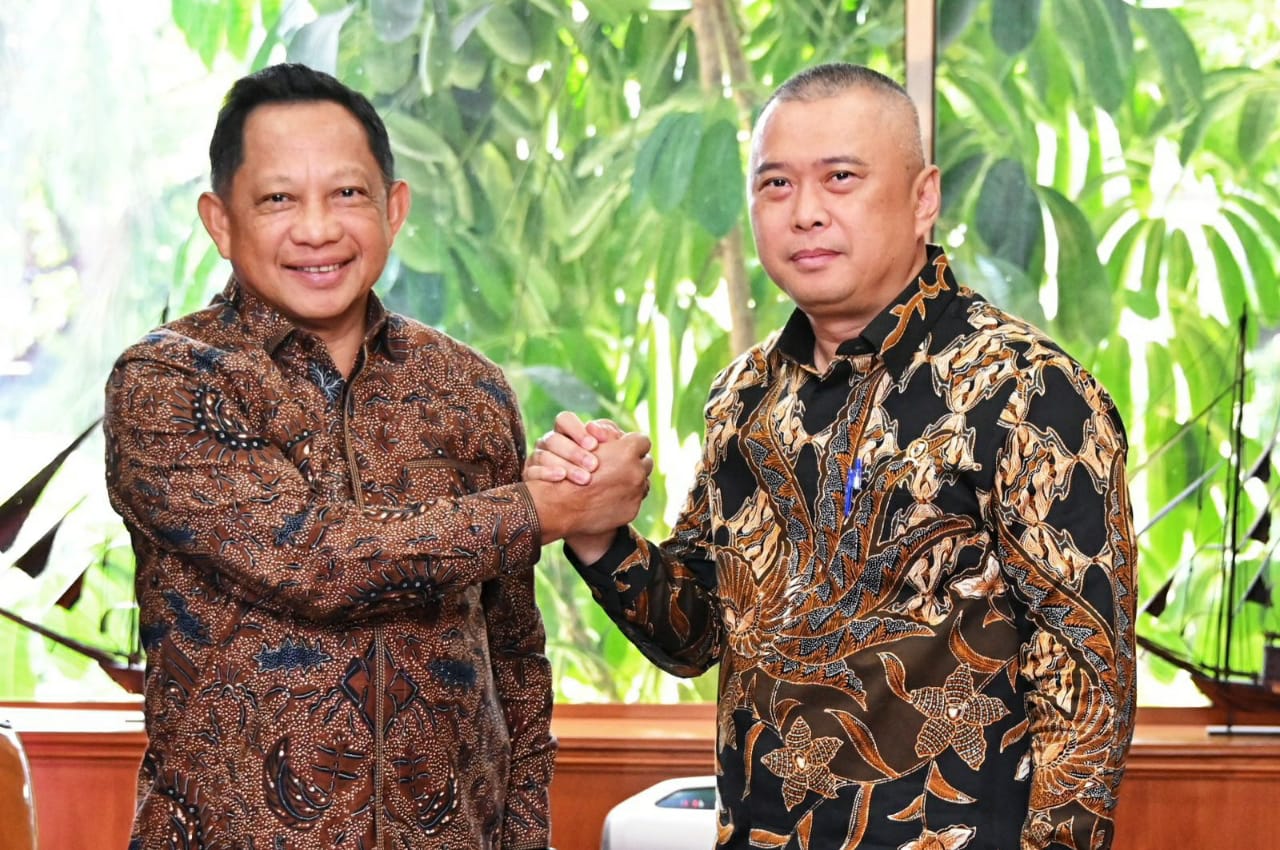 Pertemuan Menhub dengan Mendagri